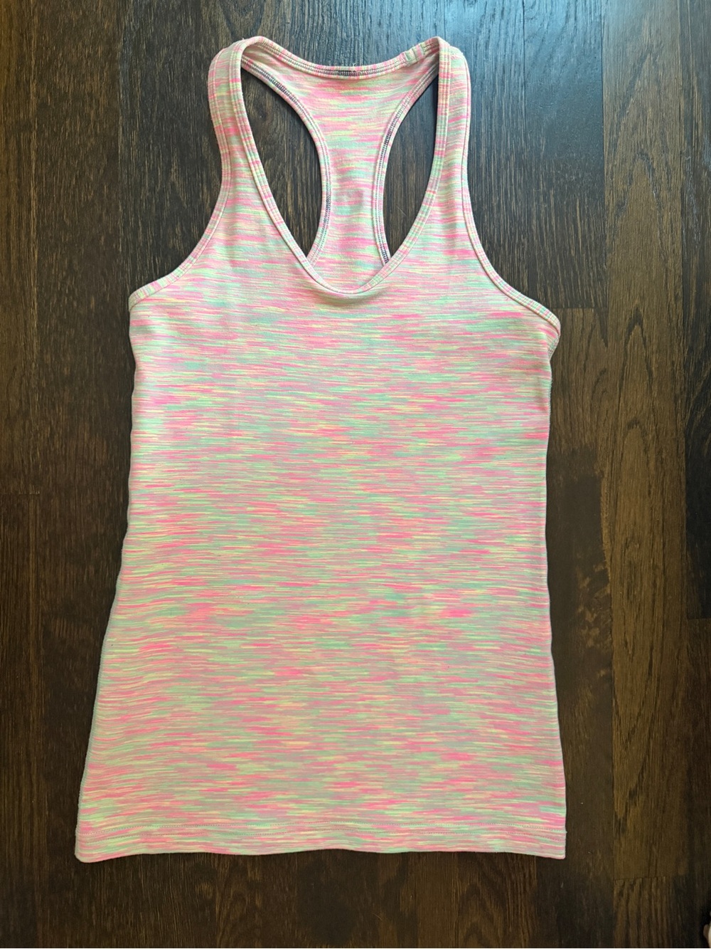 Ivivva Racerback Tank Top - Pink Multi Heather